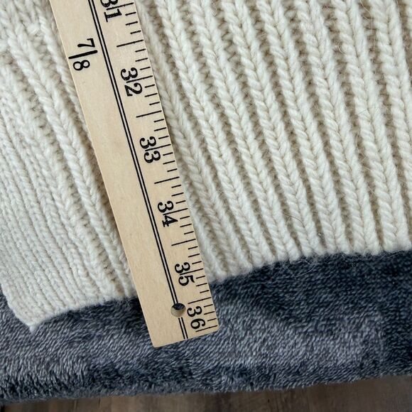 Banana Republic Chunky Knit Wool Alpaca Cardigan Long Italian Yarn S NWT - Picture 7 of 12